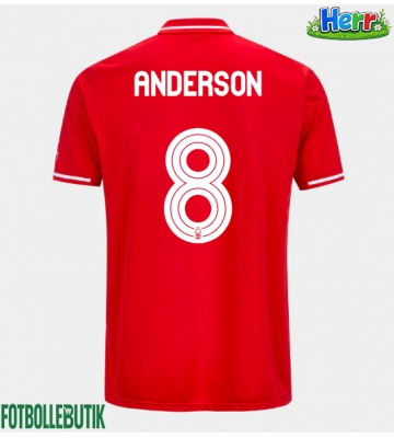 Nottingham Forest Elliot Anderson #8 Hemmatröja 2025-26 Kortärmad